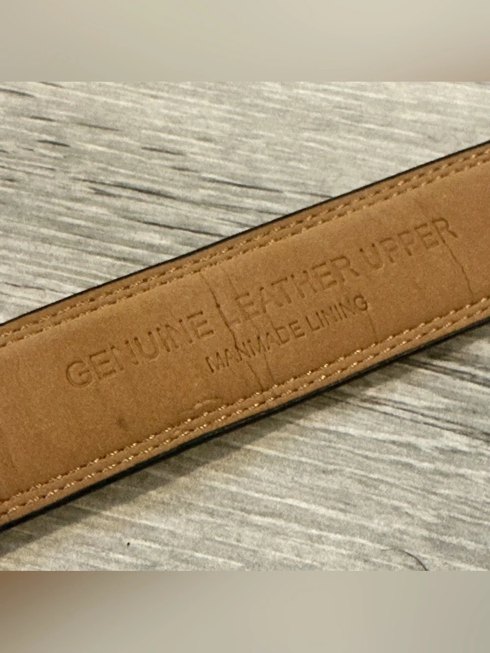 Dockers Brown Leather Belt Size 34 Casual Classic Business Office